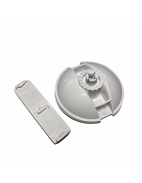 Botón Electrolux con Tapita blanco.