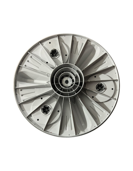 Plato agitador lg grande 40.5cm tapa cromada.