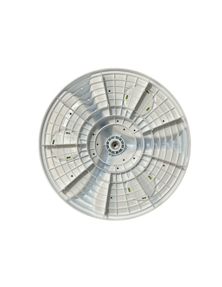 Plato agipeller haceb-Wp 39,5cm tapa gris buje metálico.