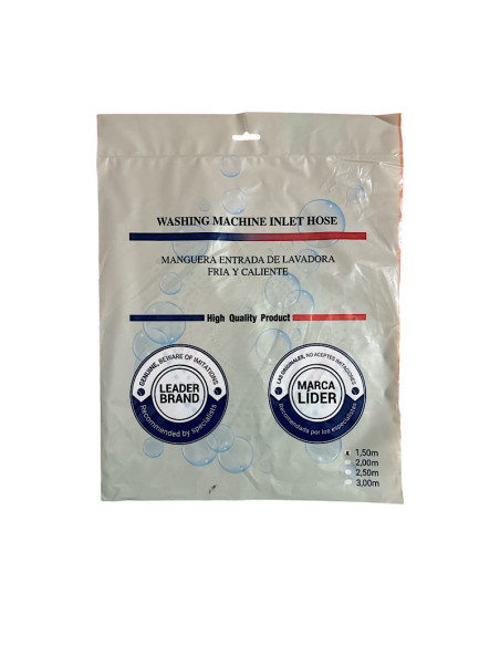 Juego mangueras entrada lavadoras americanas.