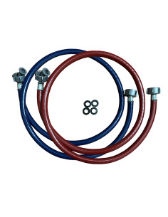 Juego mangueras entrada lavadoras americanas.