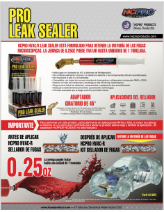 Jeringa micro fugas R134 2