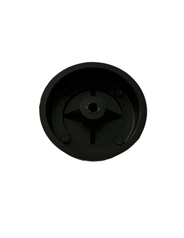 Botón Lavadora WP Negro de rosca plastico.