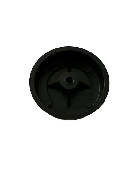 Botón Lavadora WP Negro de rosca plastico.