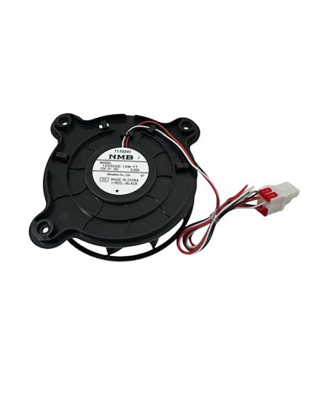 Motor ventilador Samsung 12v redondo 13,5cm negro.