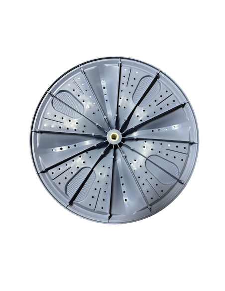 Plato 2 tinas eje cuadrado 34cm.