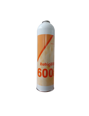 Gas refrigerante 600a, 400gms.
