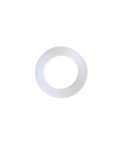 Empaque manguera siliconado trasparente.