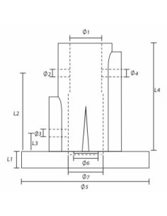 Campana 2 tinas GBW-60837C. 2
