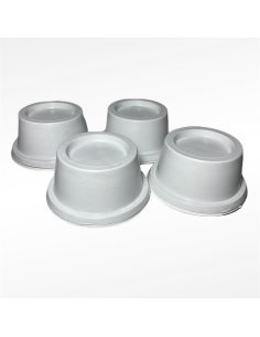 Juego Bases Blancas Reforzadas para Lavadoras